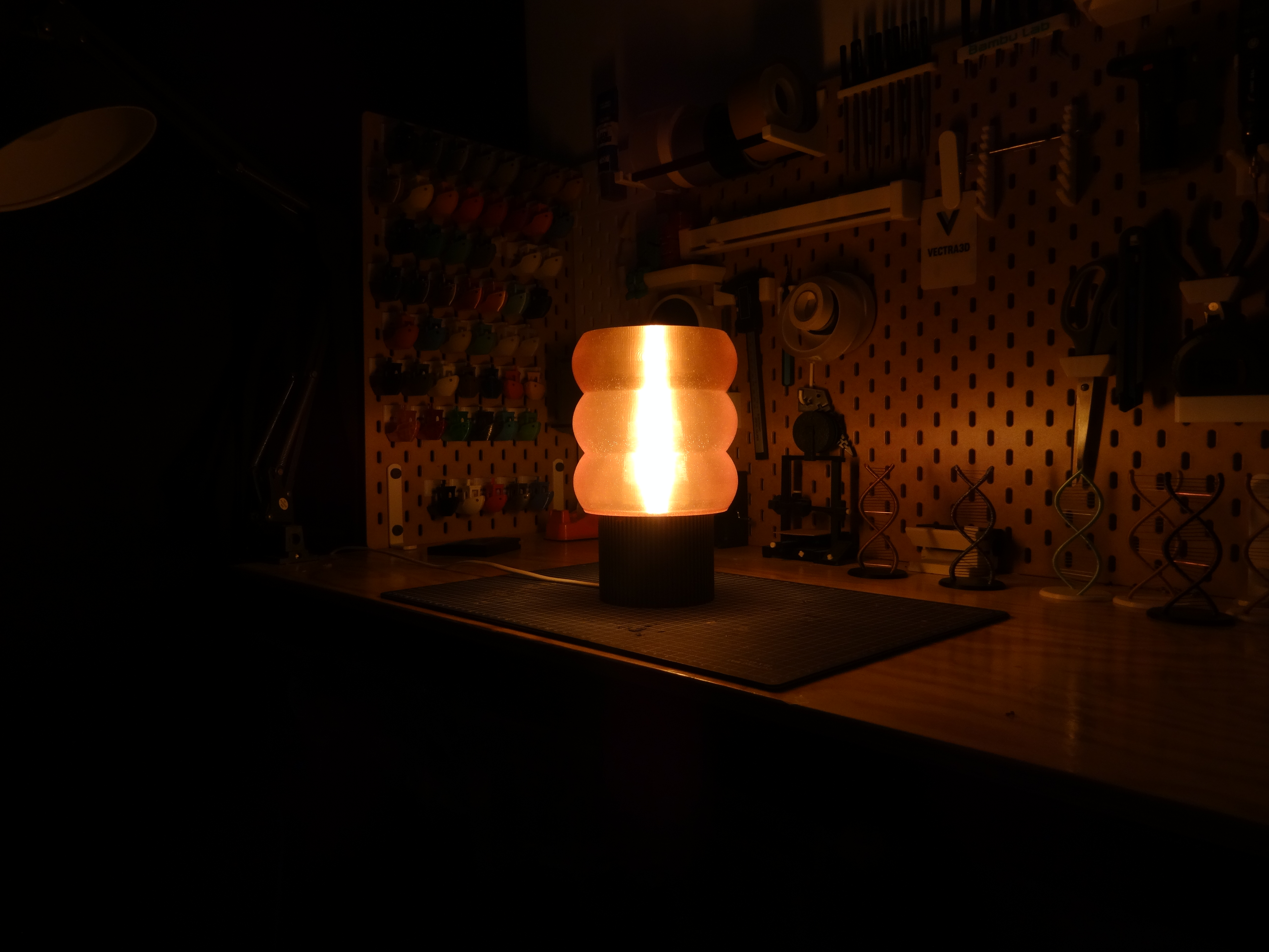 3D Printed Table Lamp