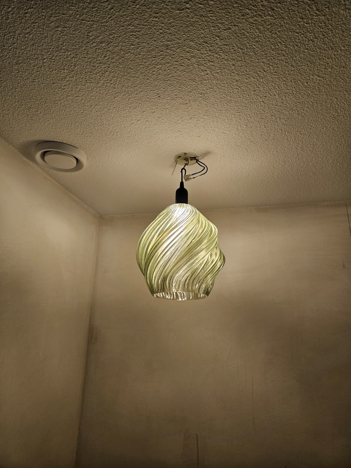 3D Printed Ceiling Lamp