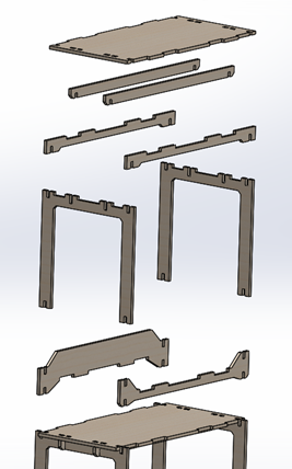 VESTIGE Exploded View